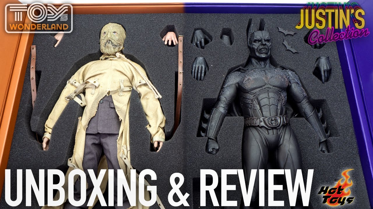 Hot Toys Scarecrow и Demon Batman начинают эксклюзивную распаковку и обзор к 10-летию