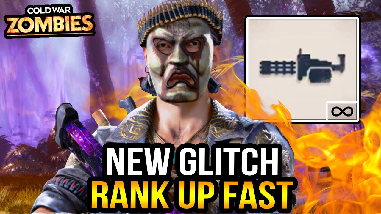 Black Ops Cold War Zombies ☆ New Infinite Death Machine Glitch! Level Up Fast!