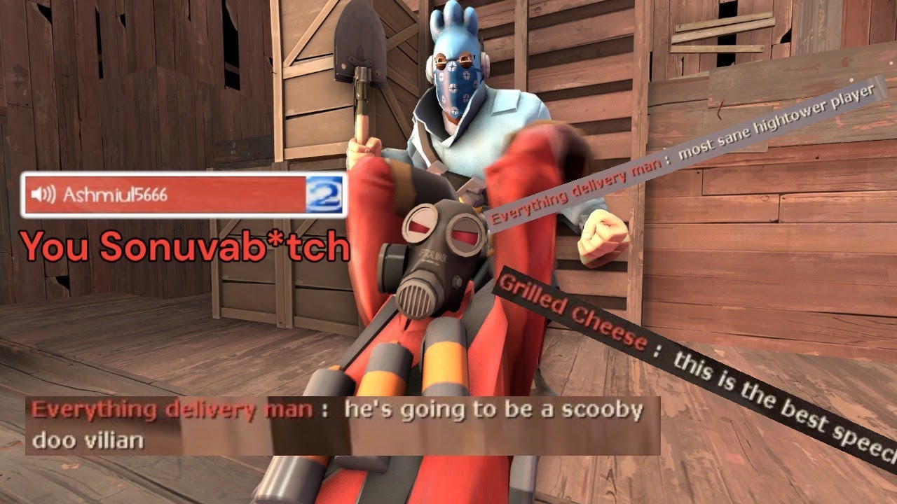 Hightower kid malding at a noob trolldier for 8 minutes