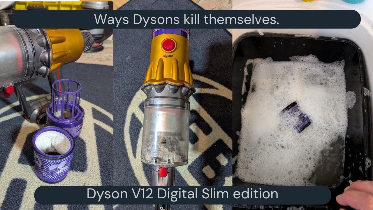Ways Dysons kll themselves - V12 Digital Slim Edition!