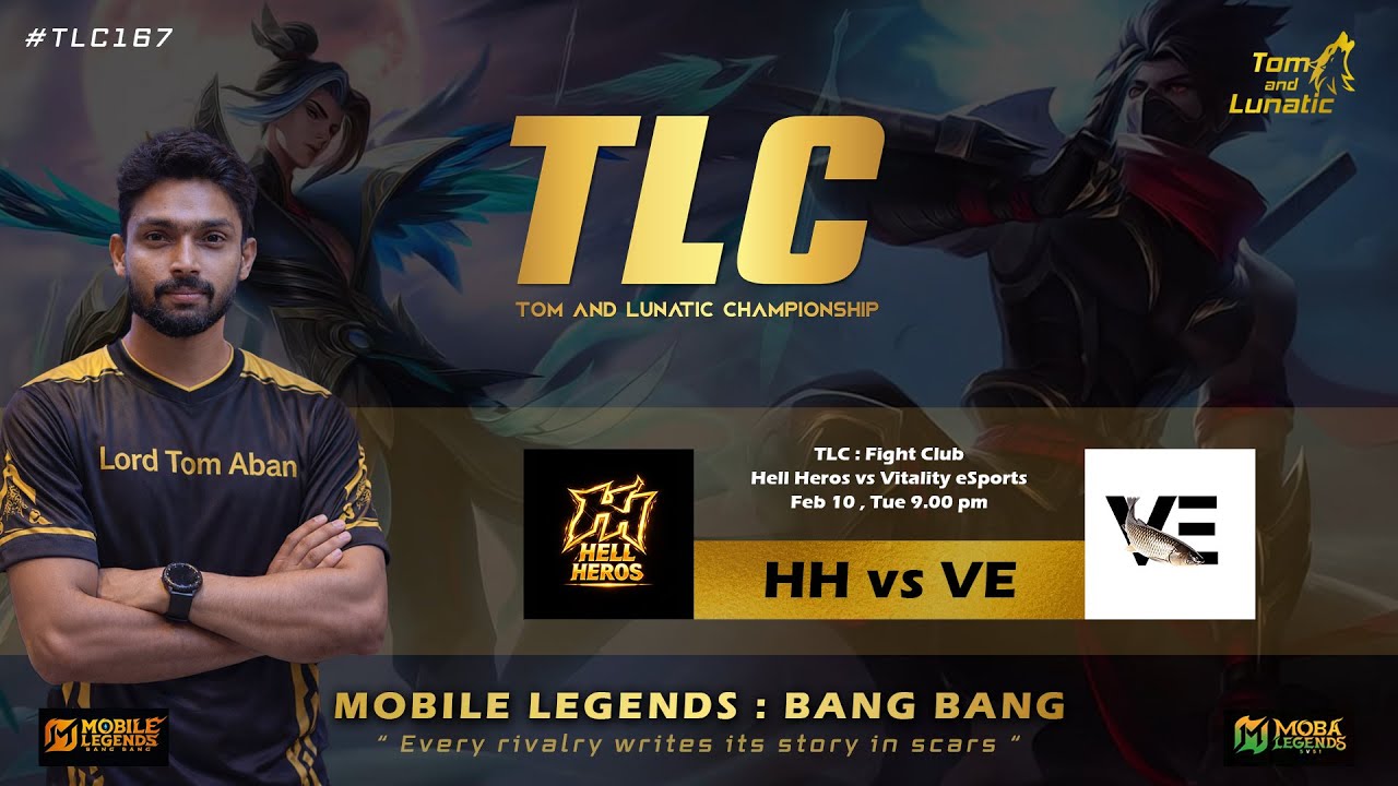🛑Vitality eSports vs Hell Heros | TLC Fight Club | TL Championship | TLC167 | MOBA LegendsTamil