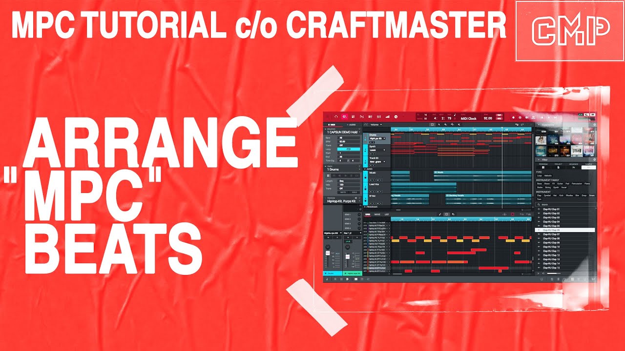 How to Arrange MPC Beats Tutorial | No Controller