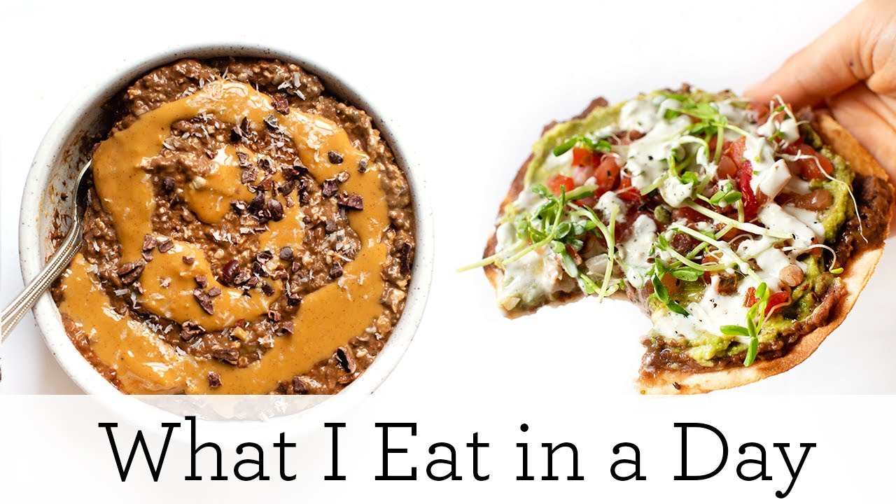 WHAT I EAT IN A DAY (VEGAN) ‣‣ Easy 10-minute Recipes