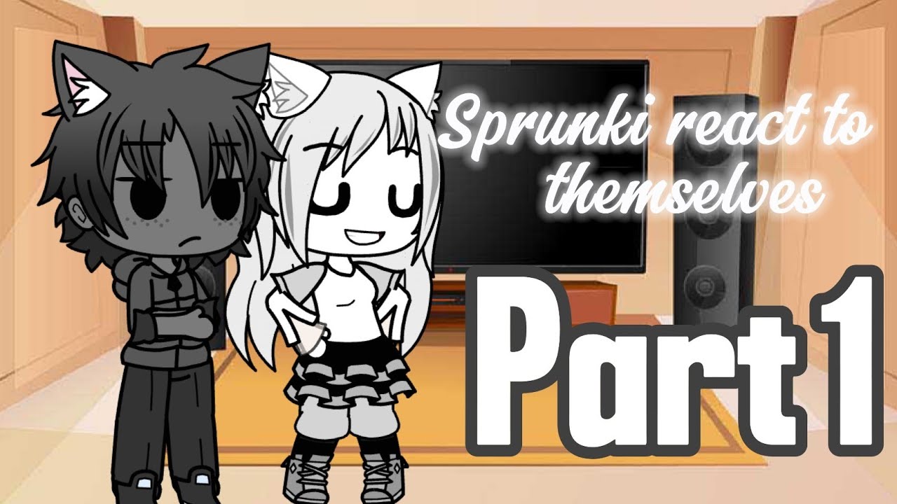 Sprunki react to themselves Part 1 |by Ali the dumboy|