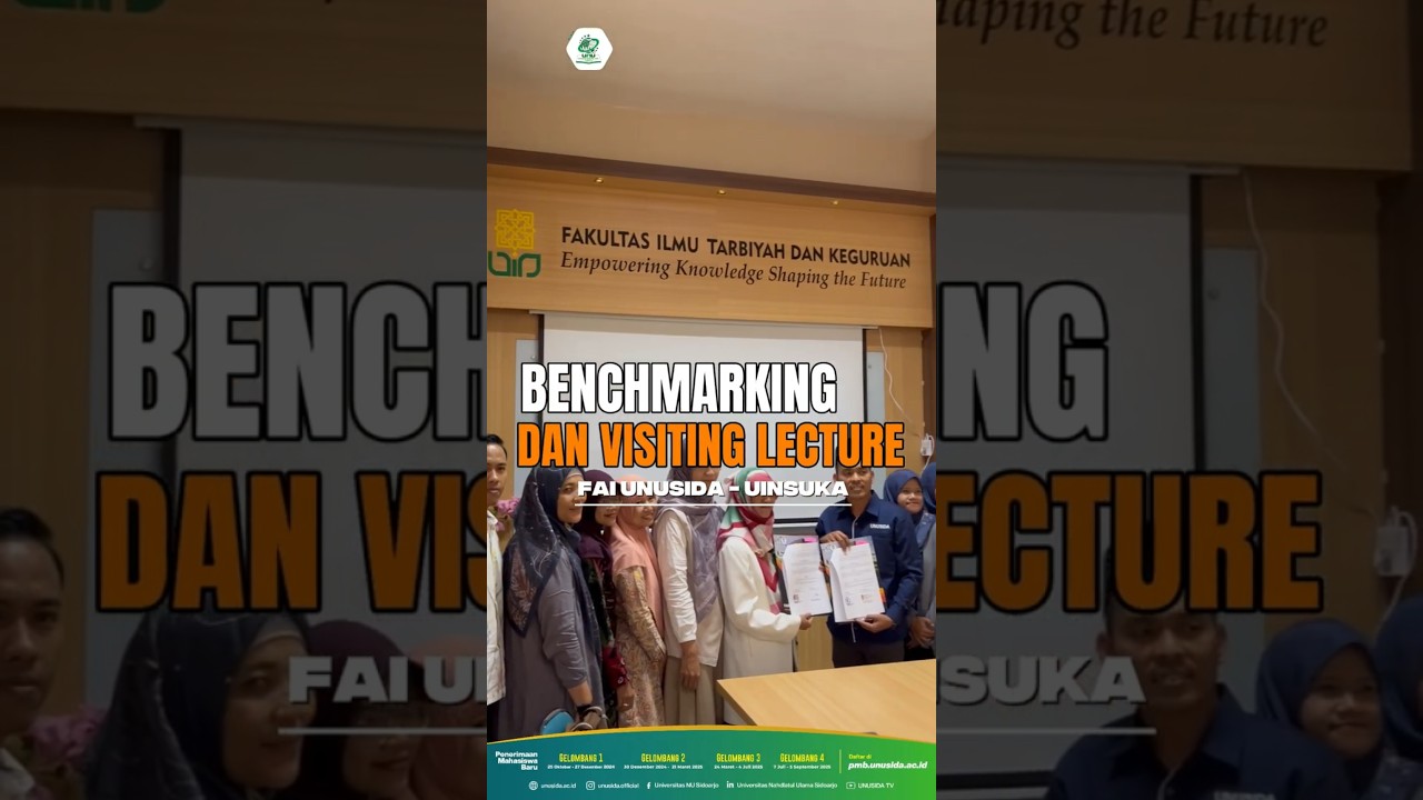 BENCHMARKING DAN VISITING LECTURE FAI UNUSIDA - UINSUKA