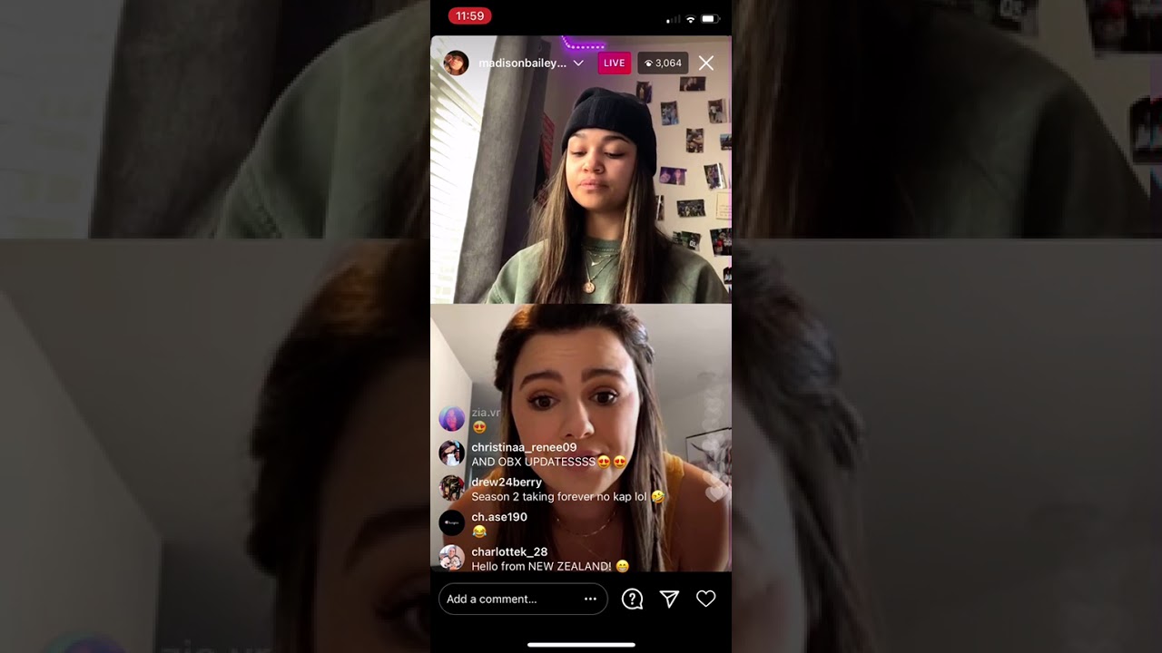 Madison Bailey Live 2/5 pt 3 w hunter