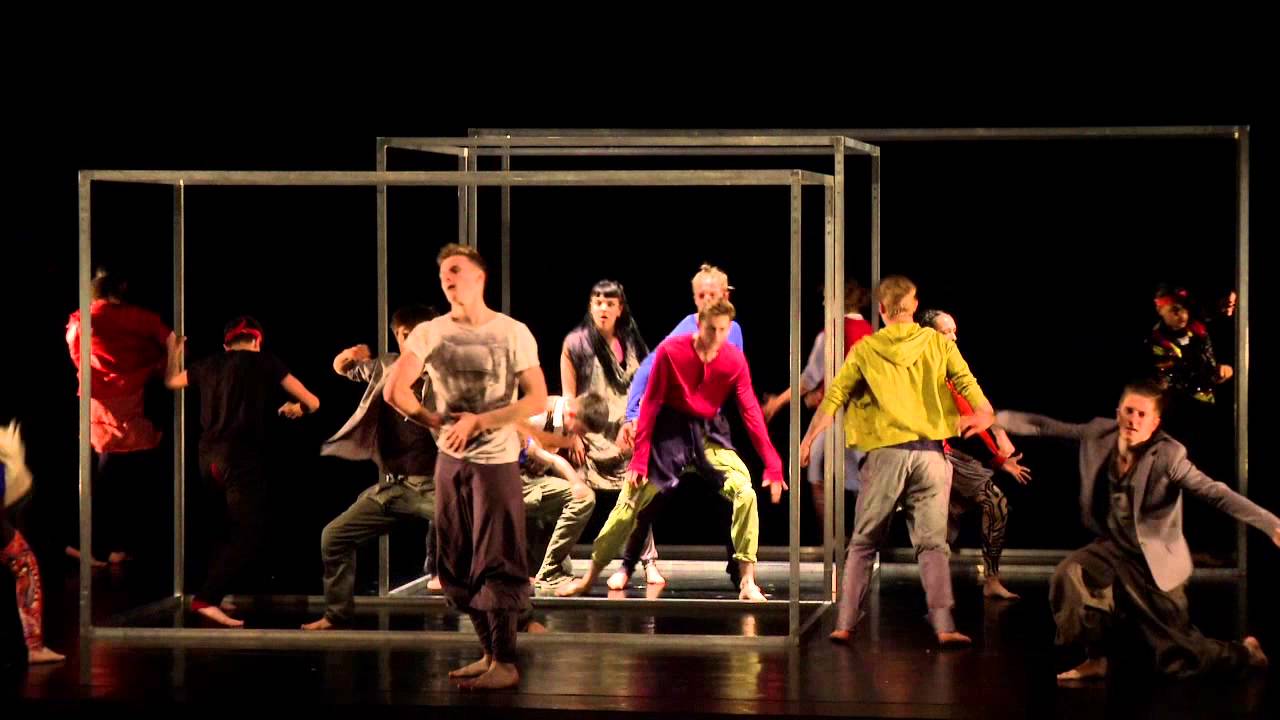 NYDC performing an extract from Frame[d] at U.Dance 2015