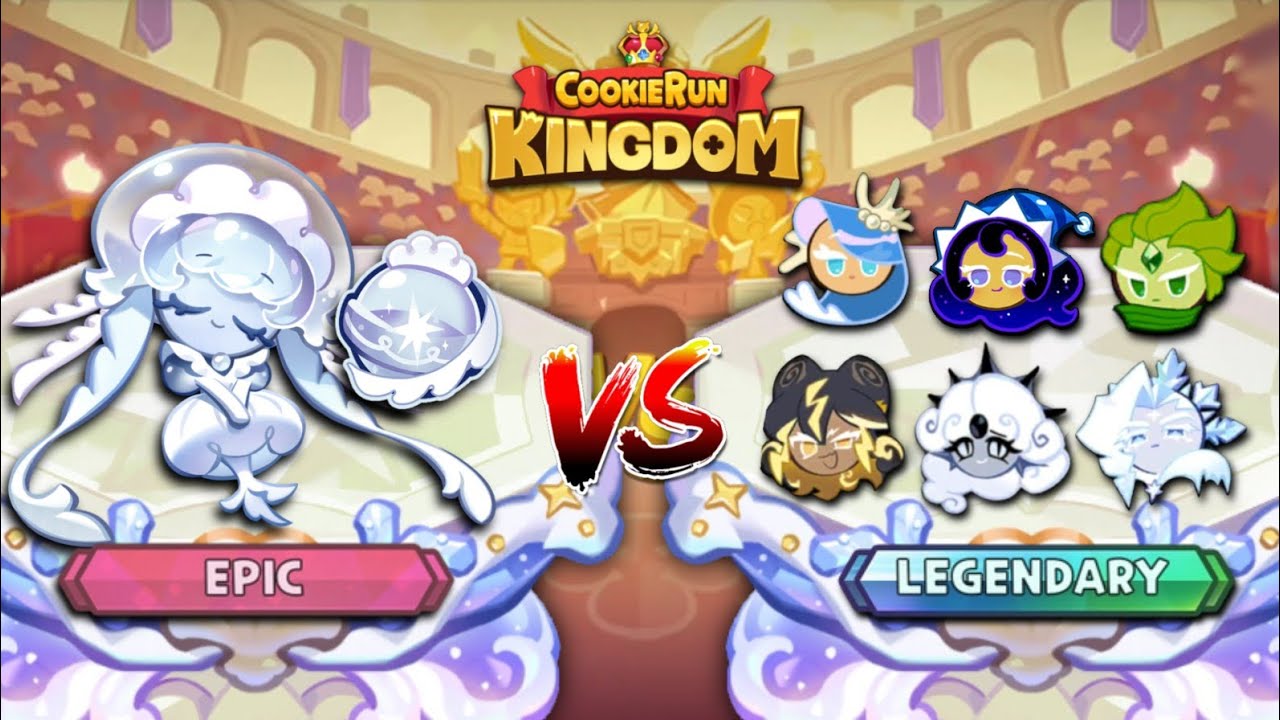 Frilled Jellyfish Magic Candy vs All Legendary Cookies 💀