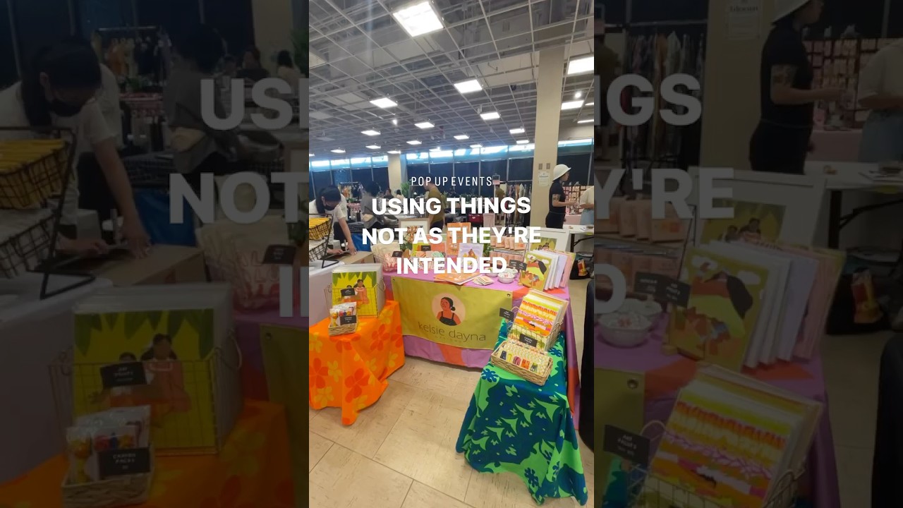 Art display hacks for your next market or craft fair #artshorts