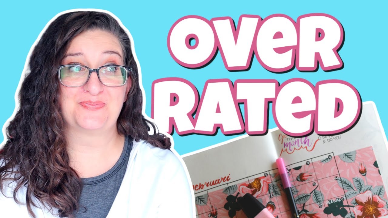 Overrated Bullet Journal Supplies For Beginners