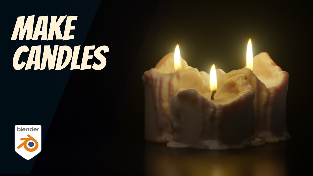 Making Candles In Blender 3