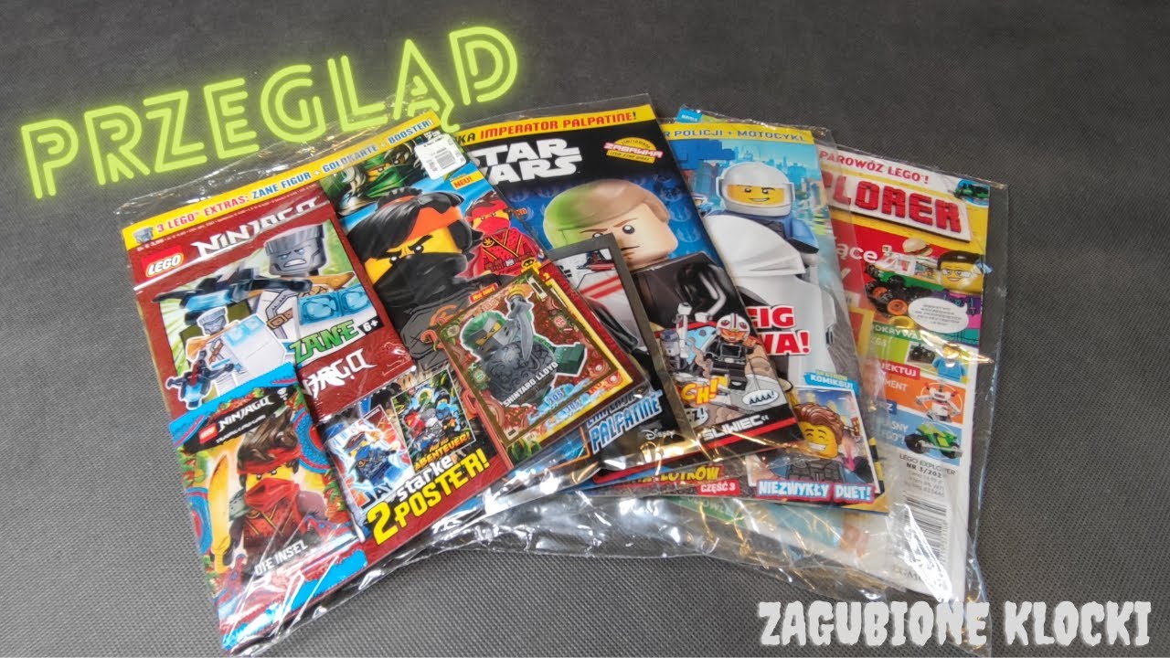 Magazyn LEGO Ninjago 3/2021 / LEGO Star Wars nr 4/2021 / LEGO City 3/2021 / LEGO Explorer 3/2021