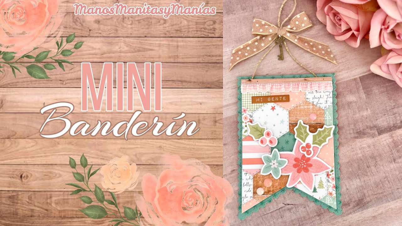 mini BANDERÍN... sirve para todoooo!!😊 CóMo Lo HiCe?!?