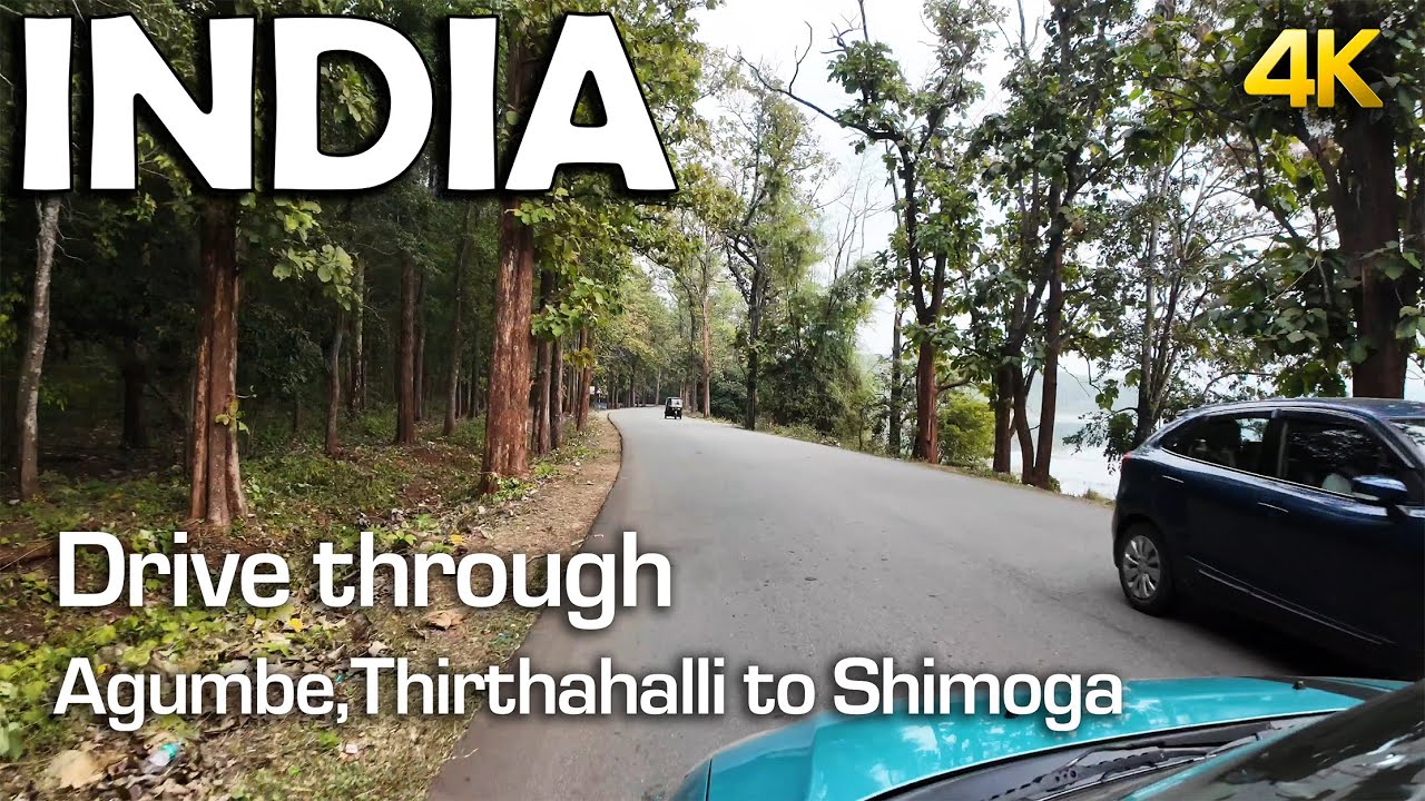 Exploring Karnataka: A Scenic Road Trip from Agumbe to Thirthahalli and Shimogga