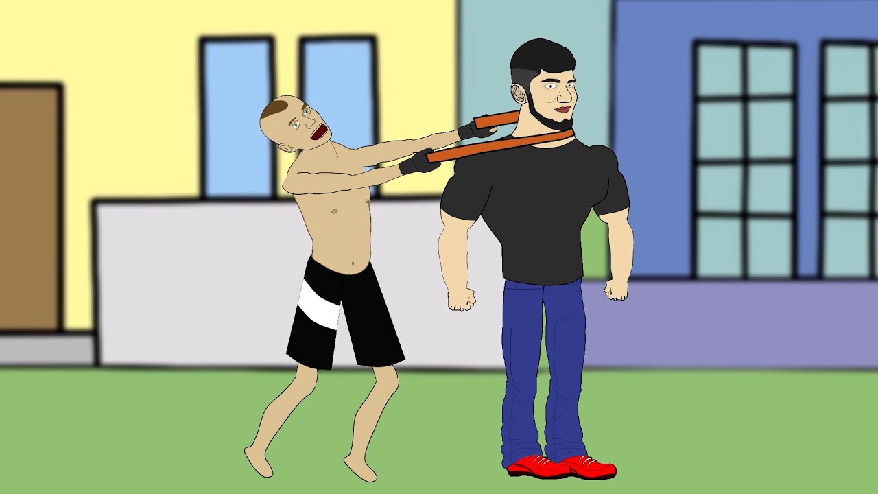 Асхаб Тамаев шея базука (Анимация)