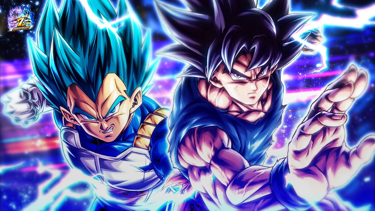 TROVO LA NUOVA ANIMAZIONE CELL MAX VS BEAST & MUI! PULL 7° ANNIVERSARIO Dragon Ball Legends