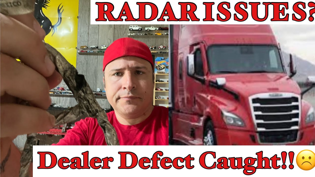 ПРОБЛЕМА С БОКОВЫМ РАДАРОМ DETROIT ASSURANCE НА FREIGHTLINER CASCADIA | РАСПРОСТРАНЕННЫЙ ДЕФЕКТ |...