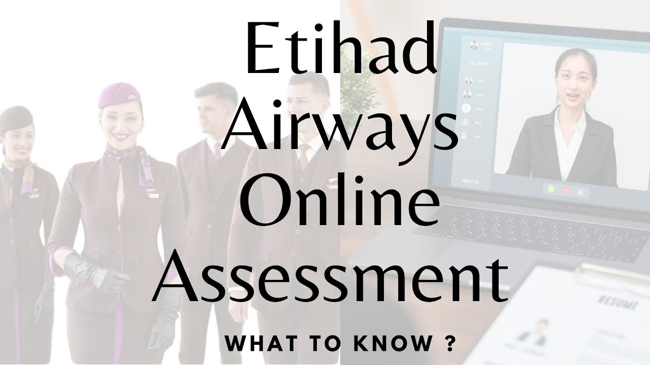 Etihad Cabin Crew -  online Assessment