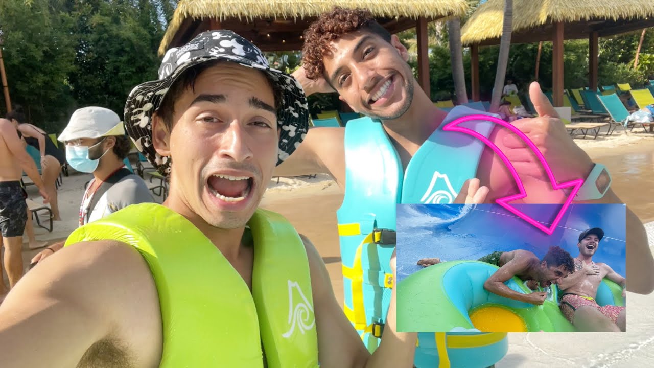 HE FELL OFF THE WATER SLIDE - Universals Volcano Bay Water Park 2021 - Weekend Crowds