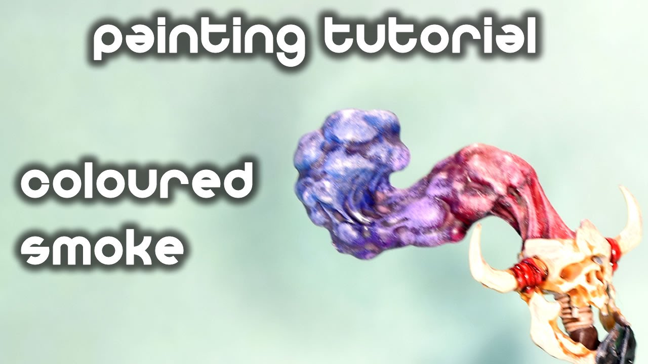 How To Paint Multicoloured Smoke