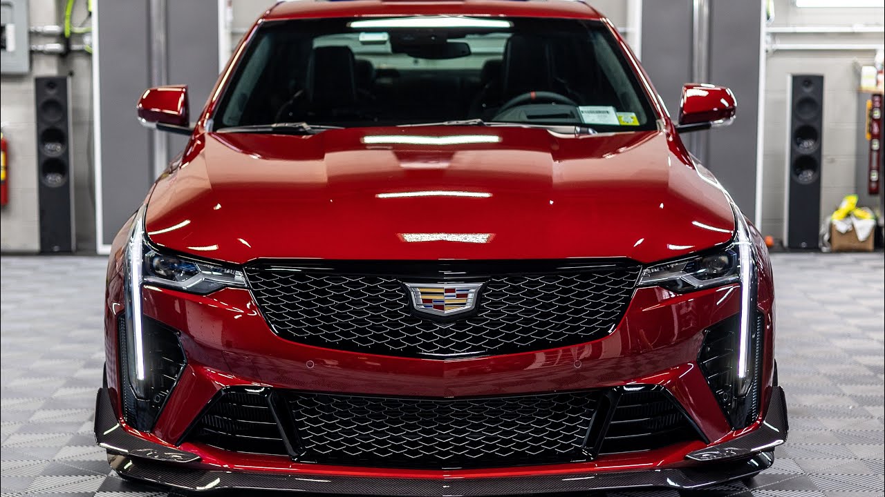 Cadillac CT4 V Blackwing gets PPF and Ceramic Coating