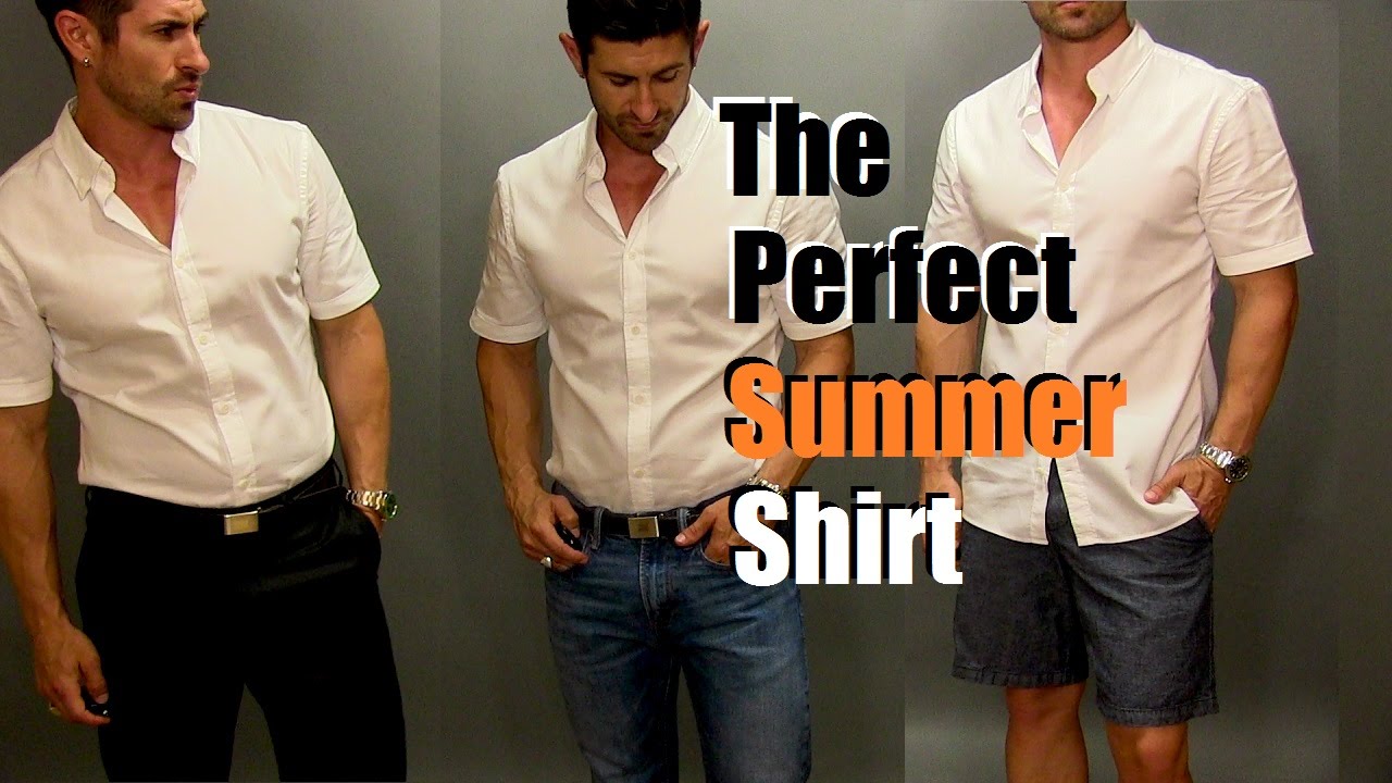 The Perfect Summer Shirt | Most Versatile Men's Summer Shirt Styled 3 Ways