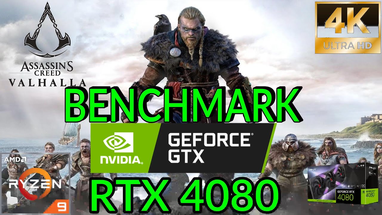 Assassins Creed Valhalla| RTX 4080 | Ryzen 9 5900X | Native 4K Ultra Settings