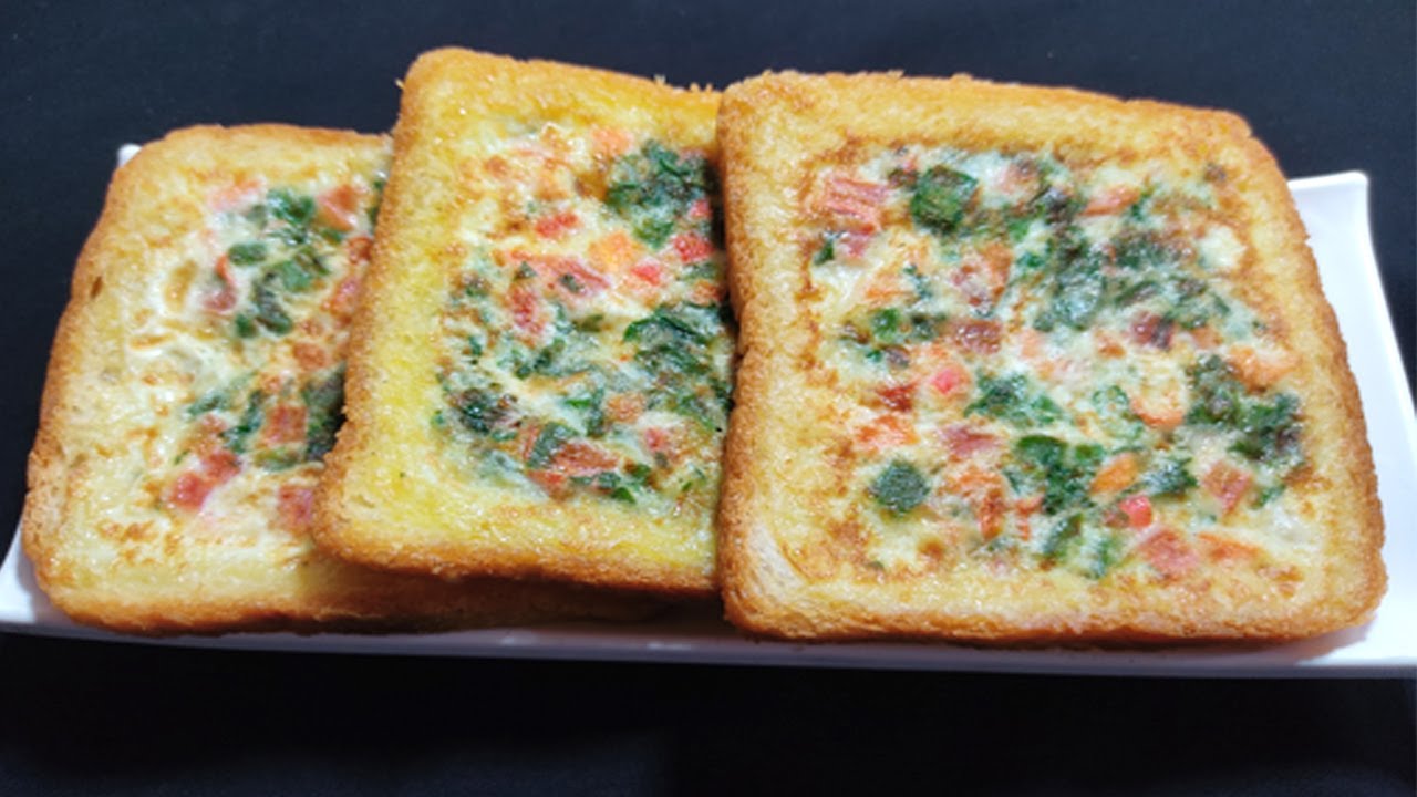 Cheese Omelet Bread | Bread Omelette Cheese Toast | 10 Minutes Recipe