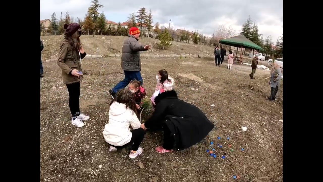 Isparta Şarkikaraağaç Göksöğüt Köyü Fidan Dikim Etkinliği