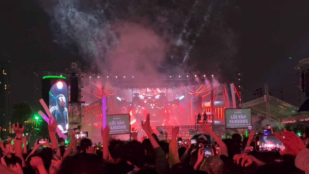 Alan Walker Live KENNATION Festival Vietnam 2023 Ho Chi Minh City