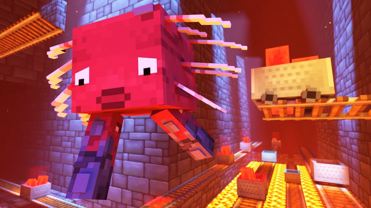 Villager Vs Pillager Part 12 [Strider Baby Life] Minecraft Animation