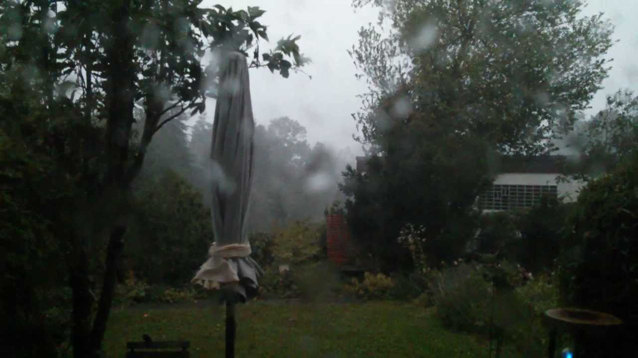 Hagel-Gewitter 28.07.2013 Reutlingen