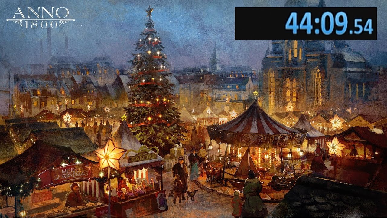 SpeedRun Anno 1800 25K% 44:09