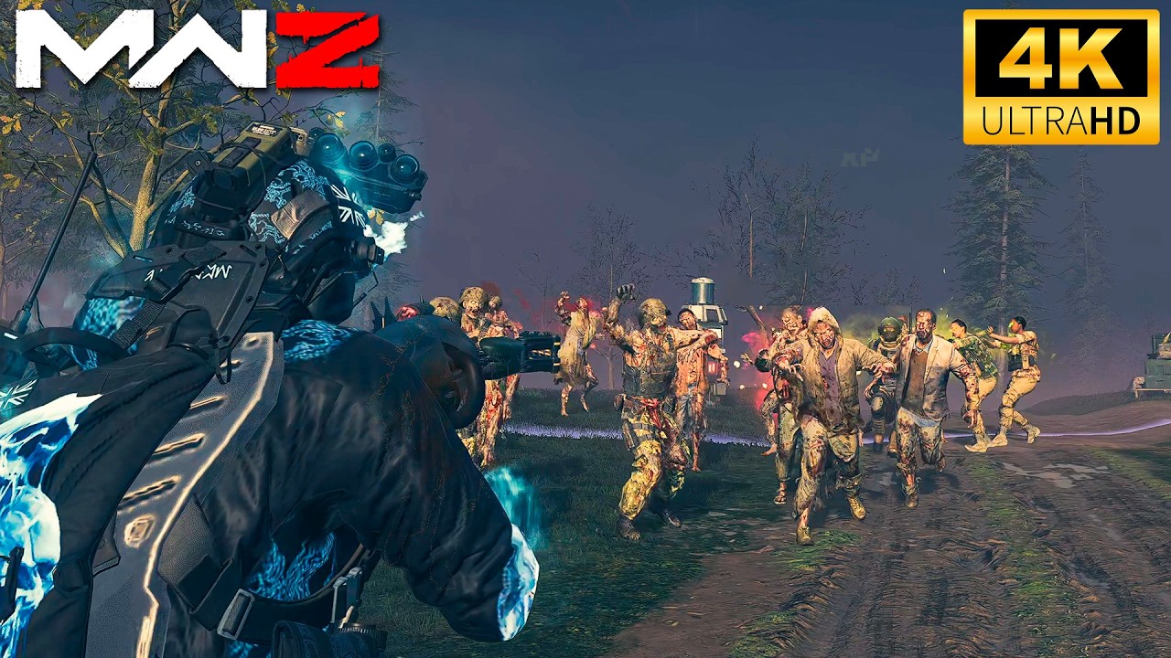 3rd Person in Call of Duty: Open World Zombies - 4K Gameplay (No Commentary)