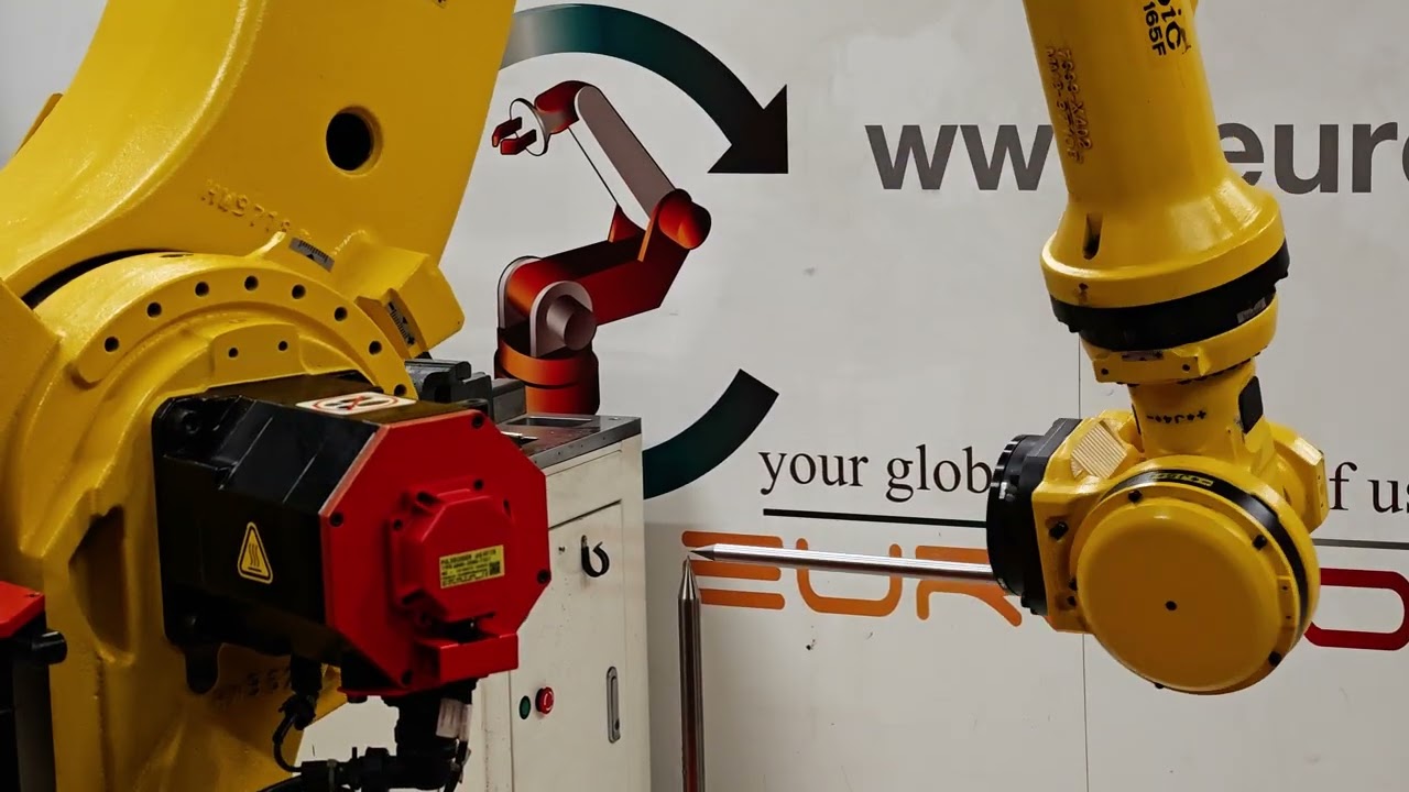 Video di precisione Fanuc R2000iC 165F R30iB in EUROBOTS