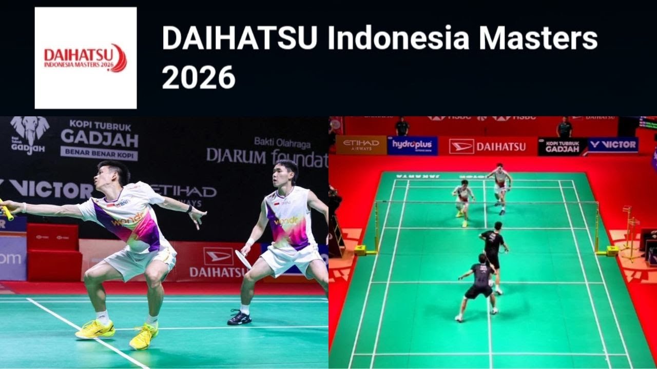 Raymond Indra/Nikolaus Joaquin vs Eloi Adam/Leo Rossi ~ Tournament Indonesia Masters 2026