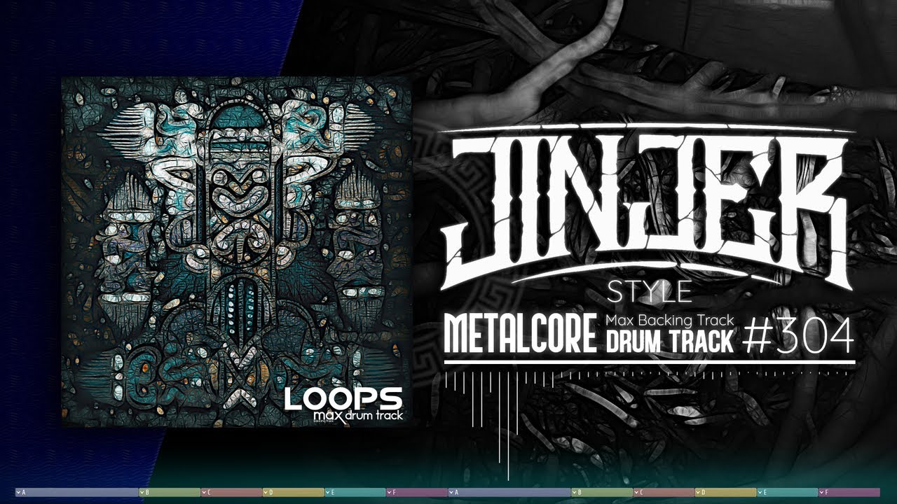 Metalcore Drum Track / Jinjer Style / 150 bpm