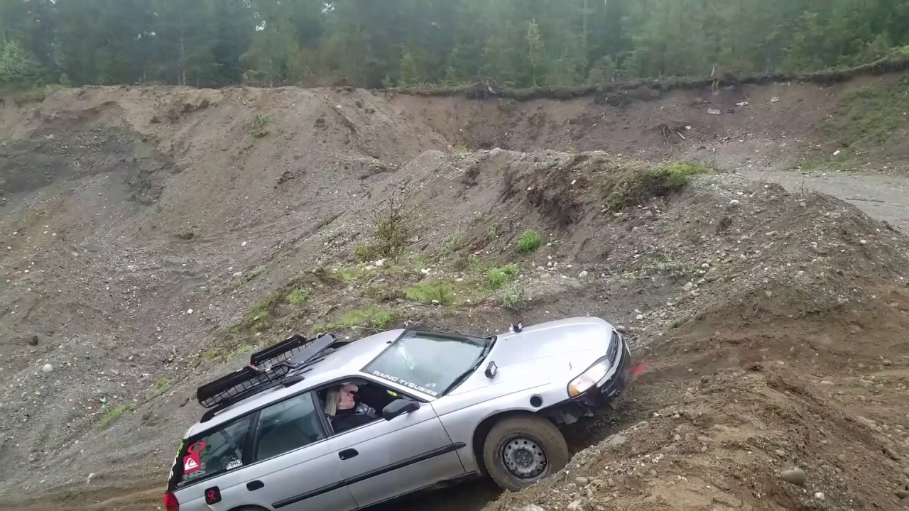 Four wheeling our lifted Subaru wagons