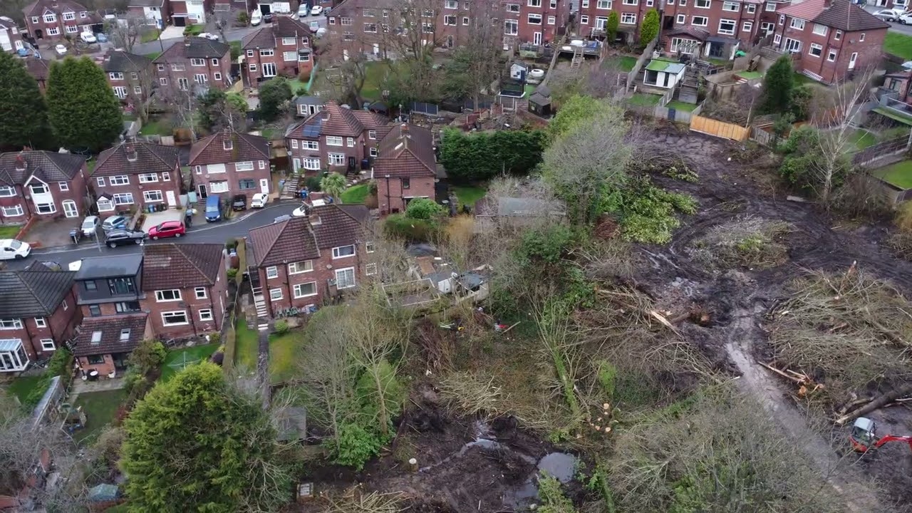 Sandringham Road Aerial View
