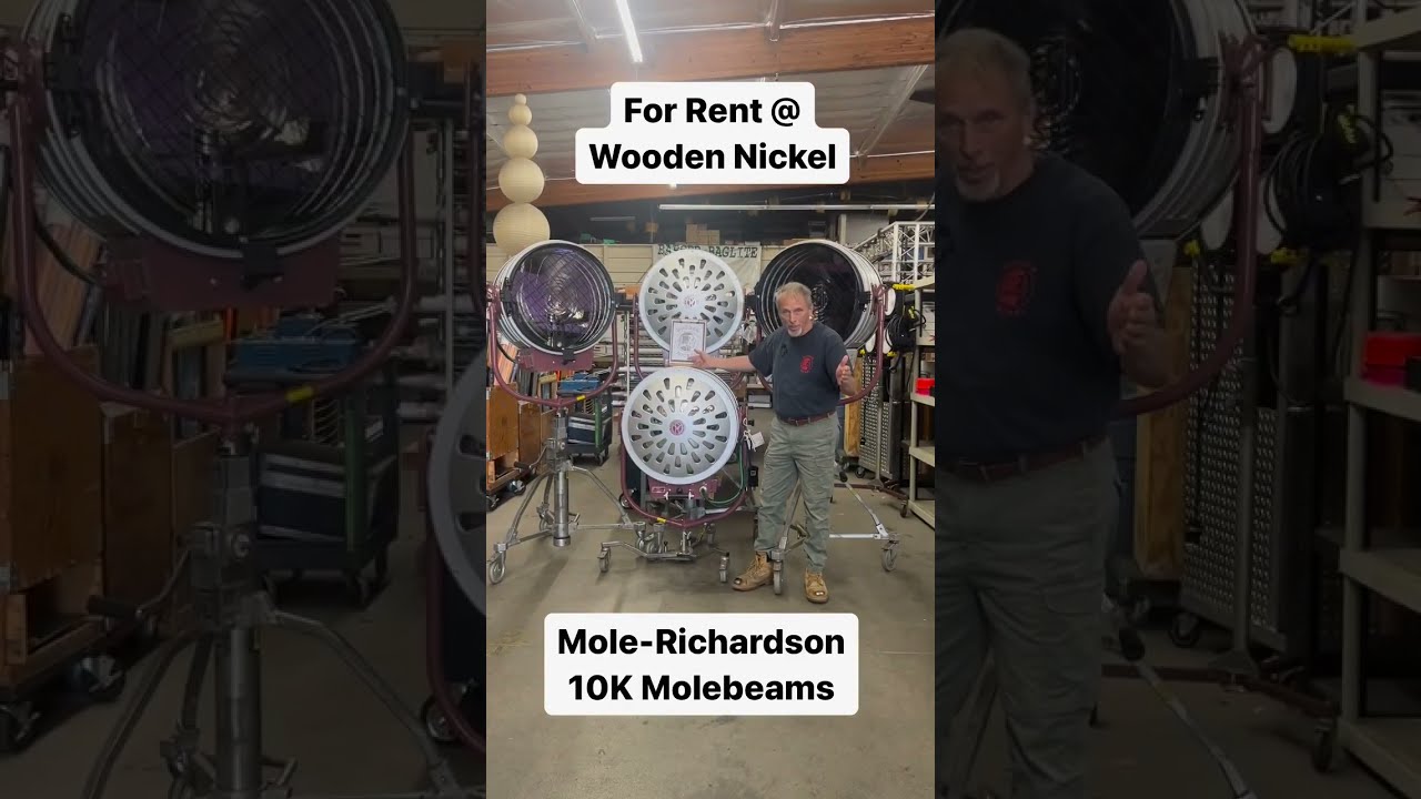 Mole Richardson 10K Molebeam at Wooden Nickel Lighting