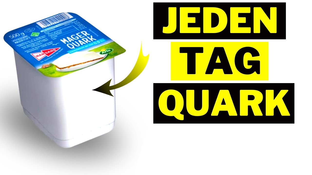 Das passiert, wenn du jeden Tag Magerquark isst