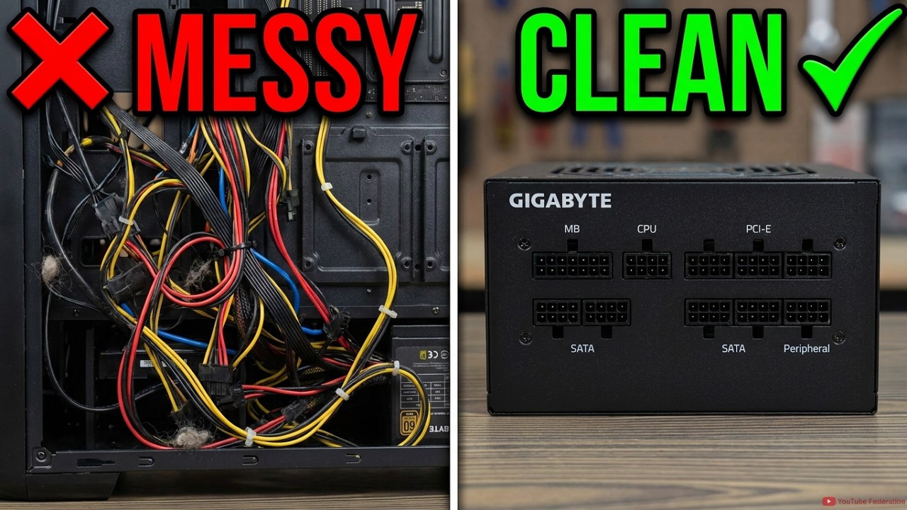 GIGABYTE GP-UD750GM 750W ATX Power Supply | Fully Modular - Unboxing Video