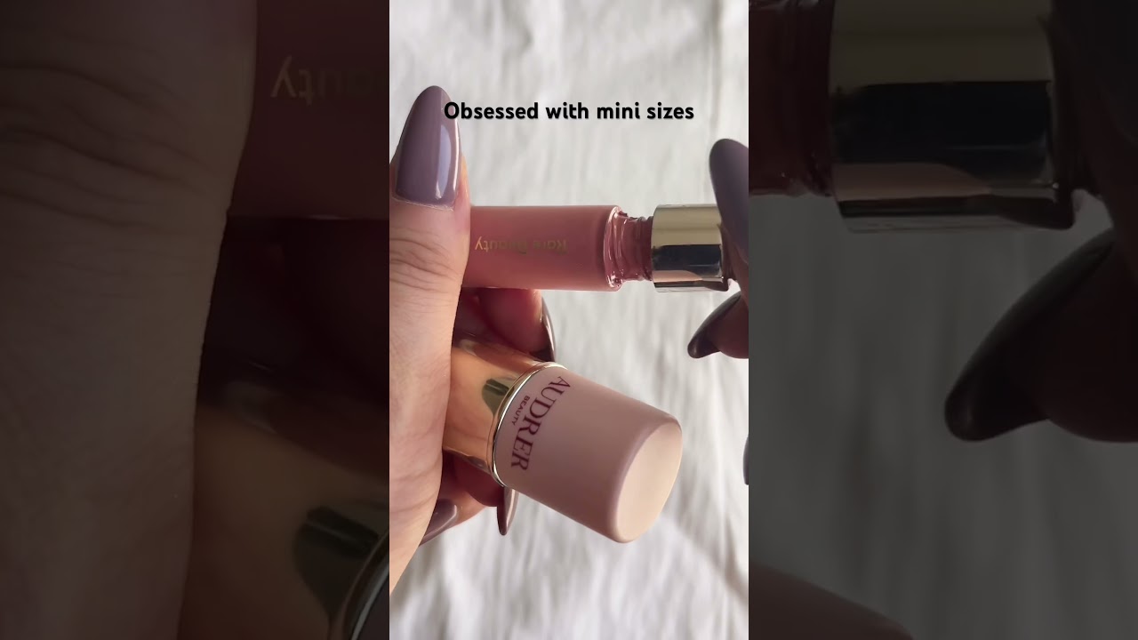 #minisize #hauslabs #hudabeauty #fentybeauty #rarebeauty #audrer #charlottetilbury