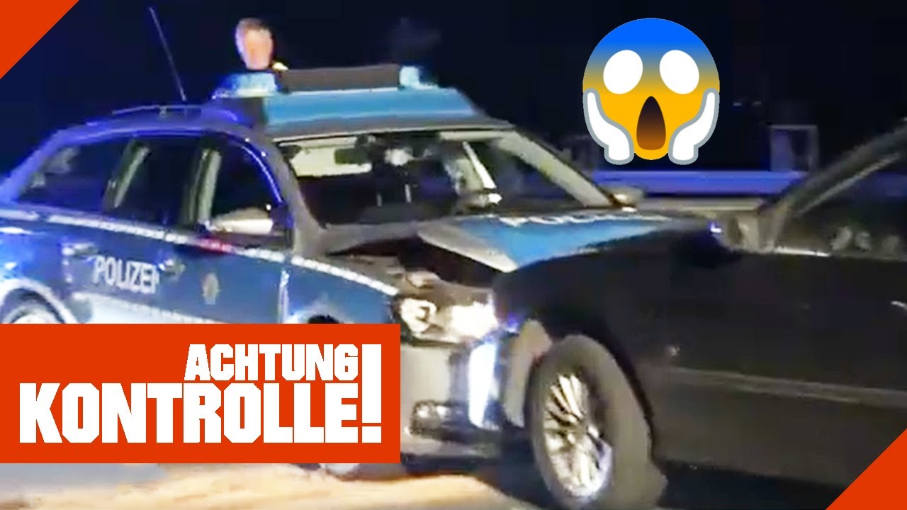 Polizei stoppt Geisterfahrer durch RAMMEN! | Kabel Eins Achtung Kontrolle