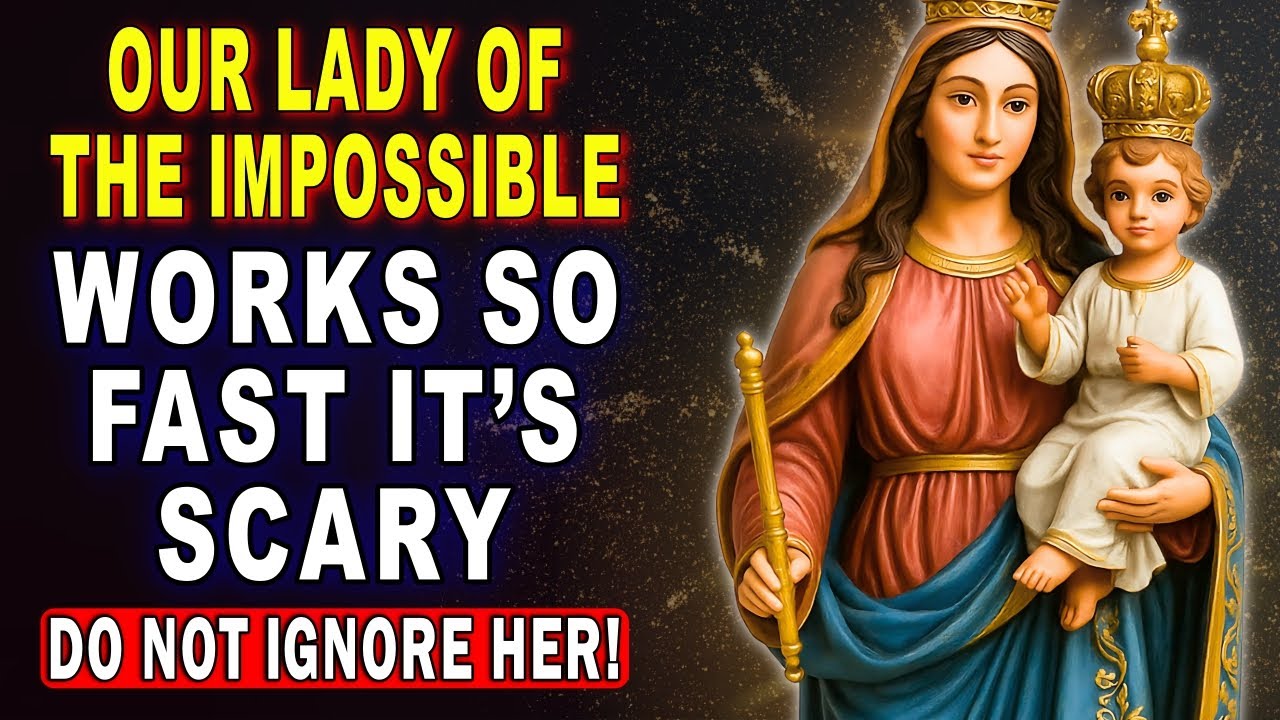 💖OUR LADY OF THE IMPOSSIBLE – SAY THIS FOR 2 DAYS (IT WORKS FAST) 🙏