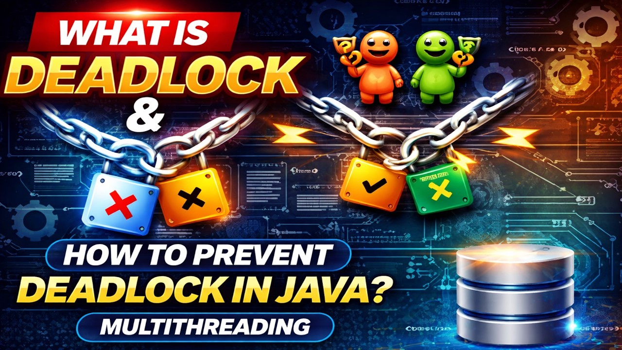 3 - What is Deadlock & How to prevent Deadlock in Java? | Multithreading | Almighty Java
