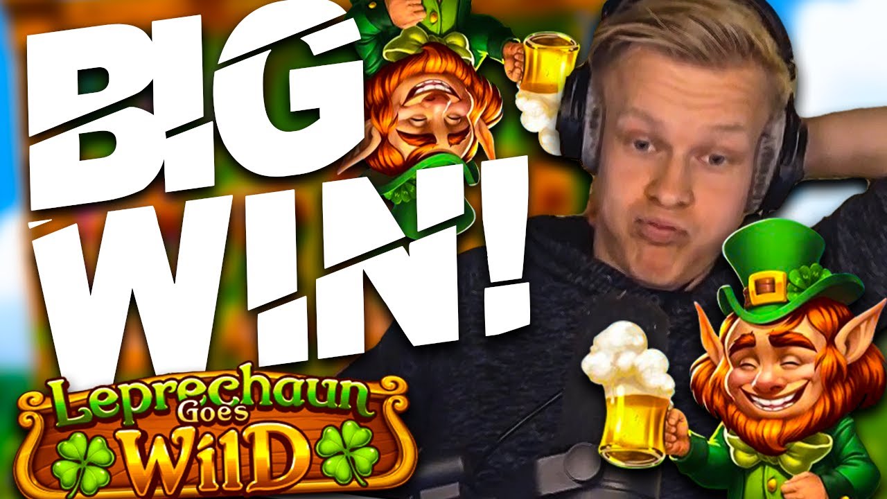 BIG WIN on Leprechaun goes wild!! HUGE Bonus!!