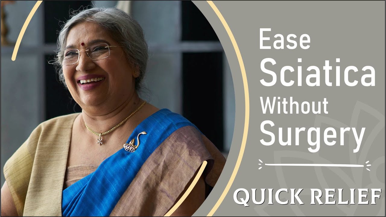 Quick Relief || Ease Sciatica Without Surgery | Dr. Hansaji Yogendra