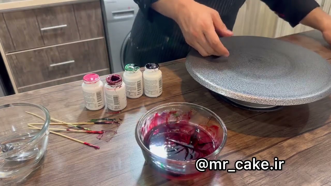 قنادی آموزش کاور مخصوص با بریلو یا ژله یا سس فرانسوی دست ساز