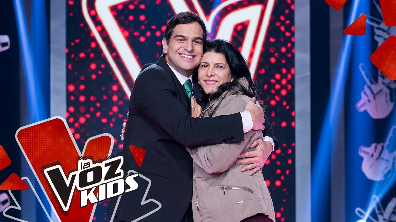 Así sorprendió la mamá de Alejo al presentador en el día de la madre | La Voz Kids Colombia 2019